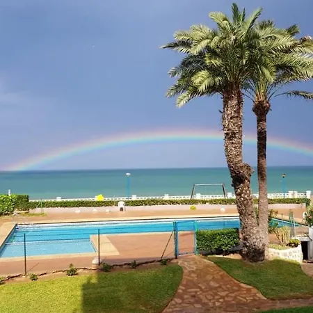 Apartamento primera línea de mar Dénia Exterior foto